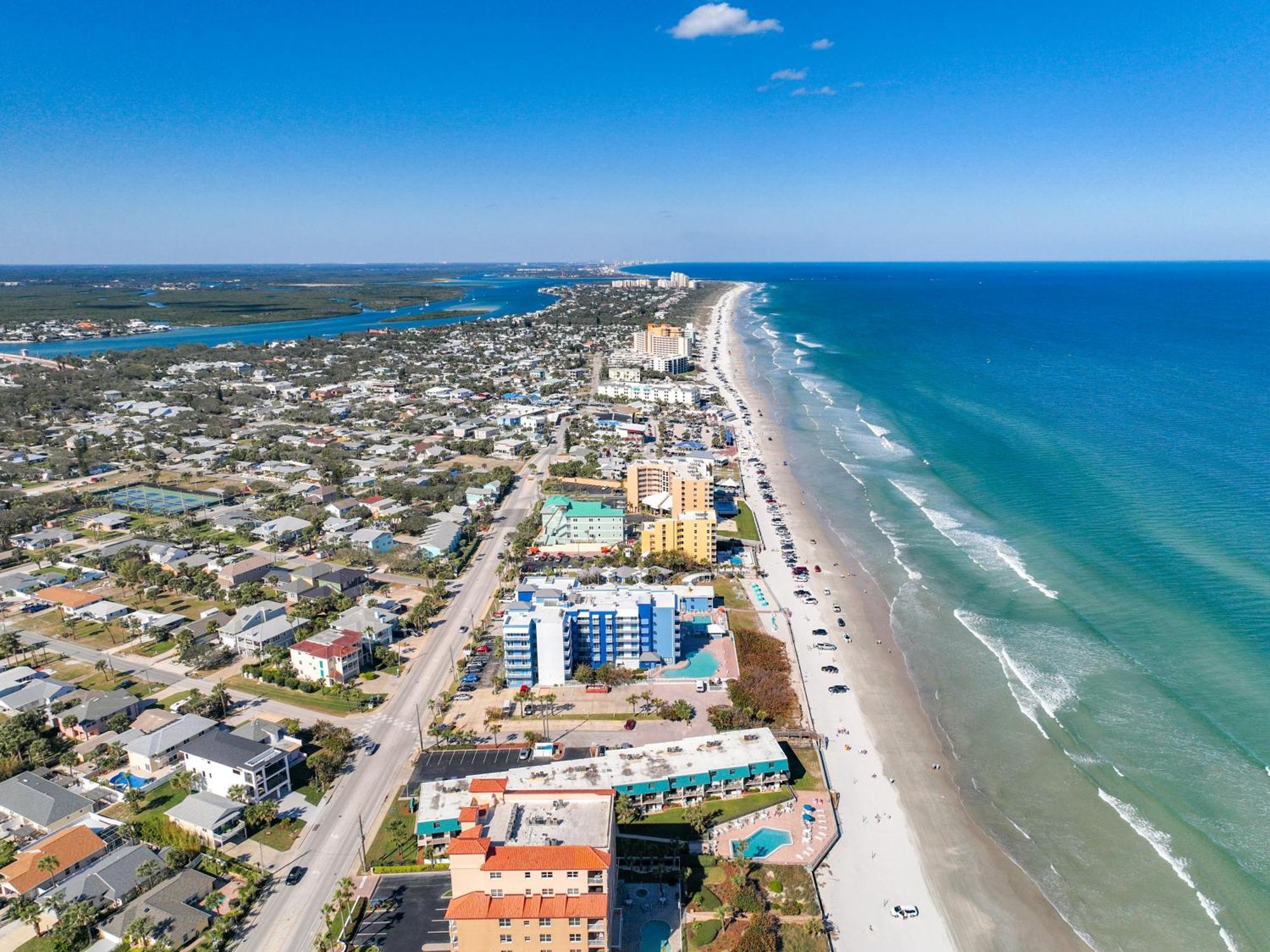 Oceanfront Balcony, Pool, Bbq, Steps To Flagler Ave Villa New Smyrna Beach Exteriör bild