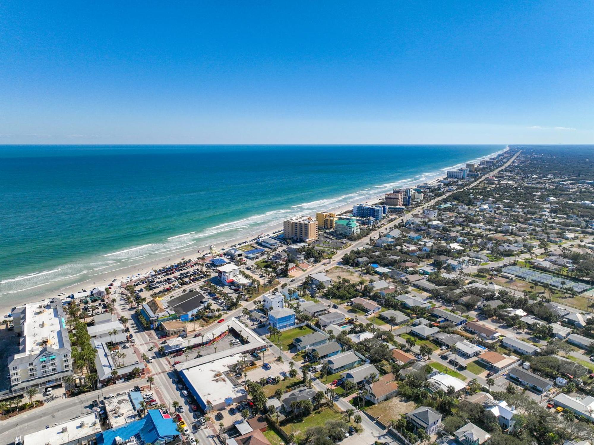 Oceanfront Balcony, Pool, Bbq, Steps To Flagler Ave Villa New Smyrna Beach Exteriör bild
